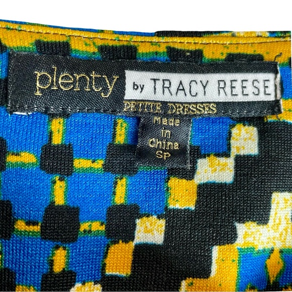 Plenty by Tracy Reese Lisette Geometric Aztec Shift Dress – Petite Small (PS) - Picture 6 of 7